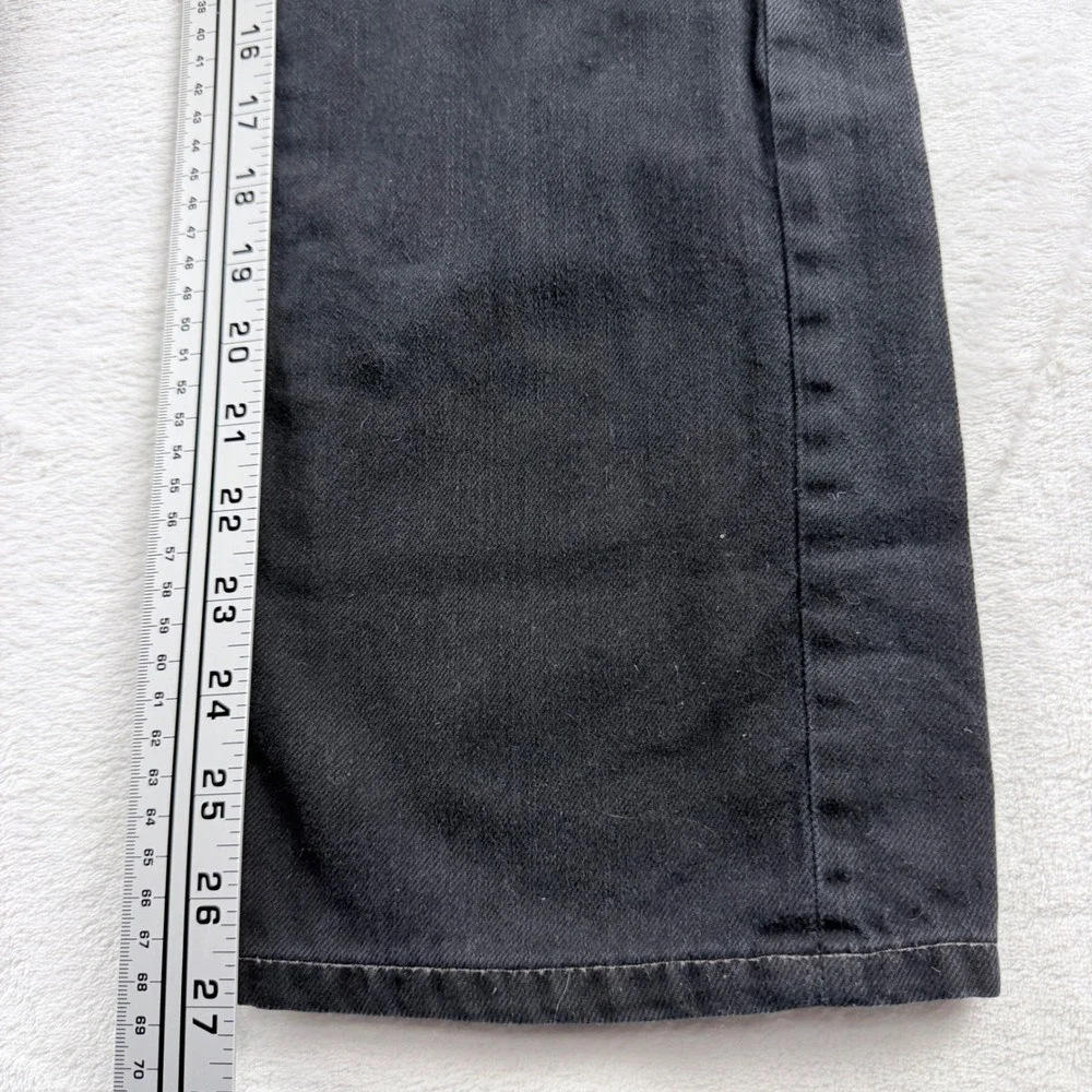 Vintage Polo Ralph Lauren Jeans Black‎ Straight Leg Denim Size 16